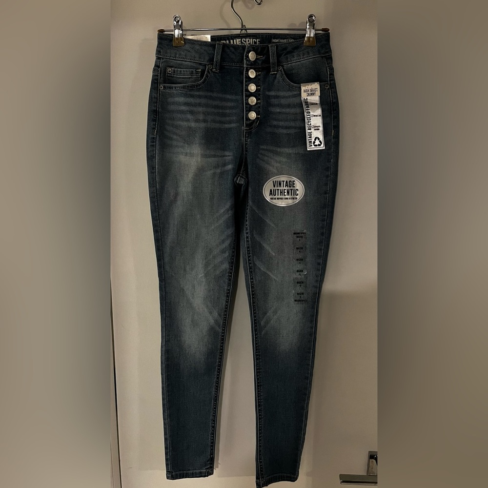 NWT 🏷️!!! Blue spice jeans, Sz 1. High waist skinny